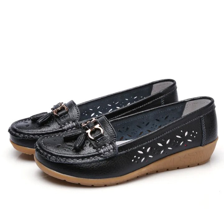 Le ultime scarpe ortopediche da donna migliorano i problemi di equilibrio nelle persone di mezza età e anziane!