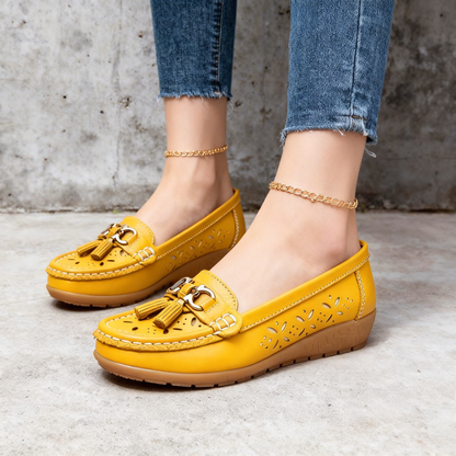 Le ultime scarpe ortopediche da donna migliorano i problemi di equilibrio nelle persone di mezza età e anziane!